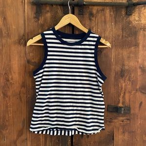 Derek Lam Crosby navy nautical tank